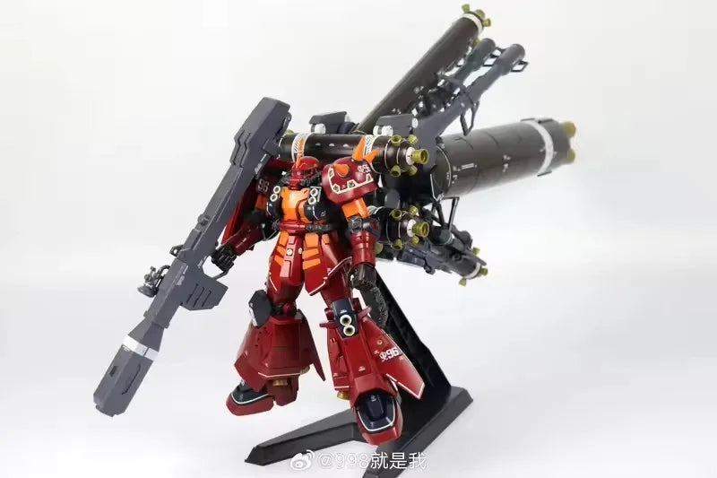 NEW Lane Leien Model ZG-001 ZG-002 MG MS-06R Psycho Zaku Action Figure Thunderbolt Anime Figures 1/100 Scale Model Kit Gifts