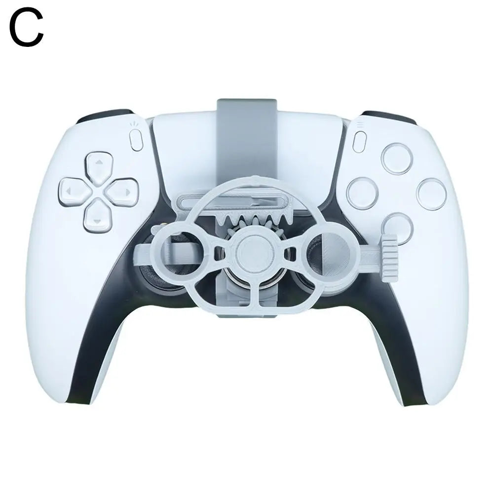 Colorful Gamepad Steering Wheel Accessories Mini 3D Printing For PS 5 Game Controller Auxiliary Replacement Accessories