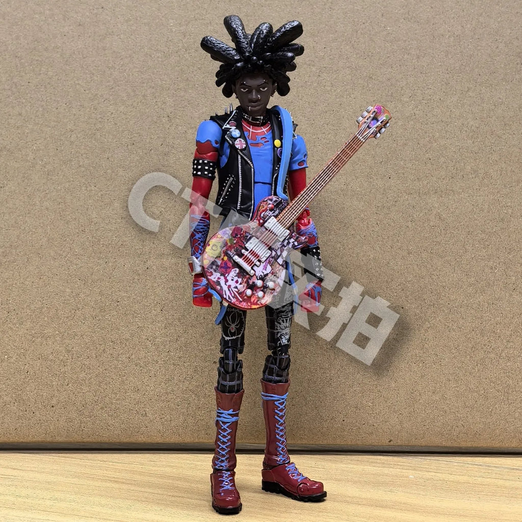 CT Toys Spider-Punk Spiderman Action Figure Spider-Man Across The Spider-Verse Figures Shf Statue Model Doll Toy Kids Gifts