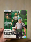 Bandai SHF One Piece Roronoa Zoro Dawn of The Adventure Action Figure Anime Model Trendy Toy Ornament Doll Collectible in Stock