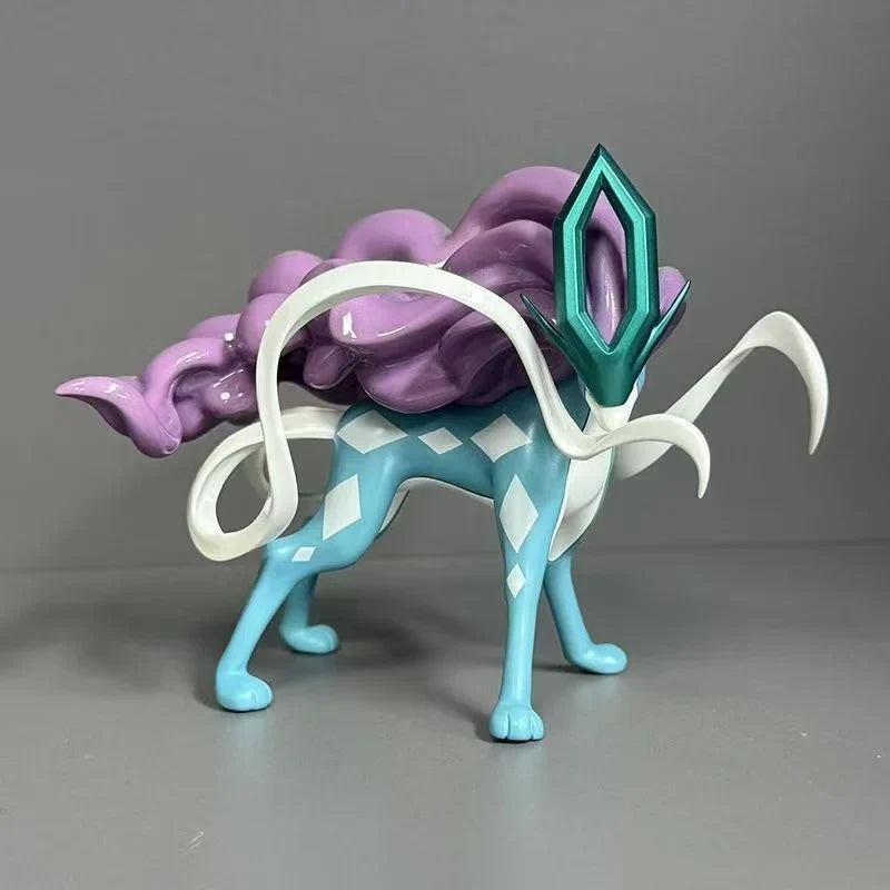 9cm Anime Pokemon Figures Suicune Entei Raikou Action Figure PVC Statue Collection Model Toy Anime Figure Toys