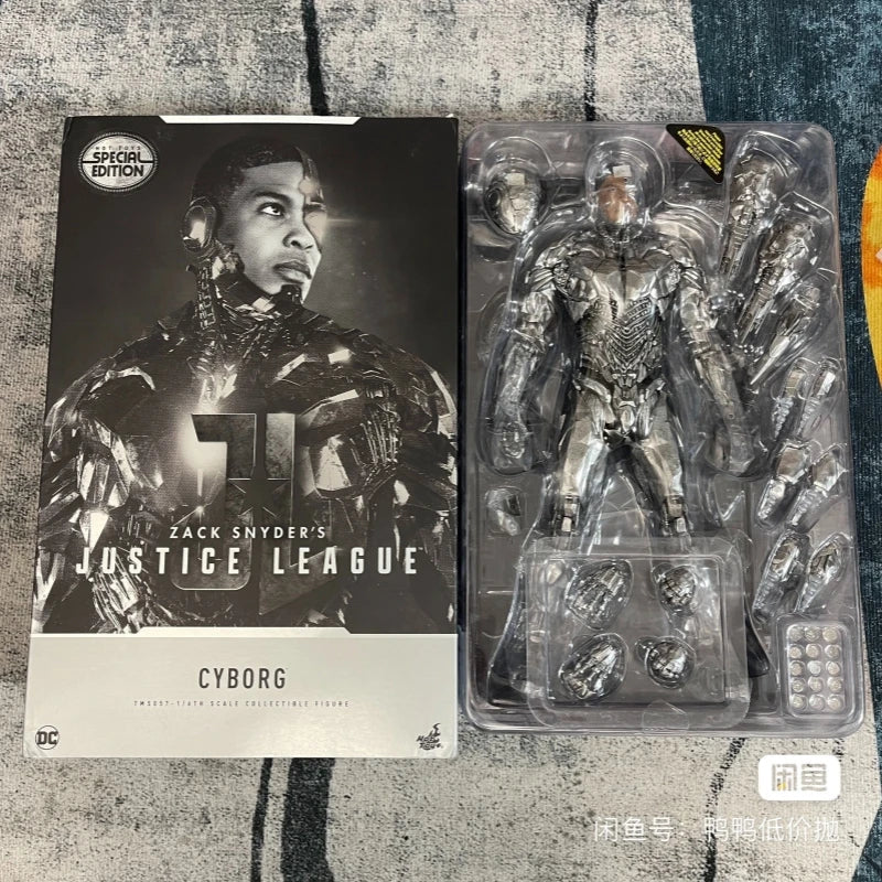 Action Figure Collectible Figure Hot Toys 1/6 Tms057 Zack Snyder's Justice League Cyborg Victor Stone Movie Toy Gift In Stock