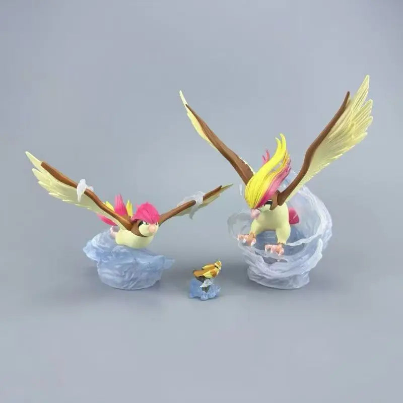 3-17cm Anime Pokemon Pidgeot Figure Pidgeot Pidgey Action Figures Pvc Collection Model Toys Gifts