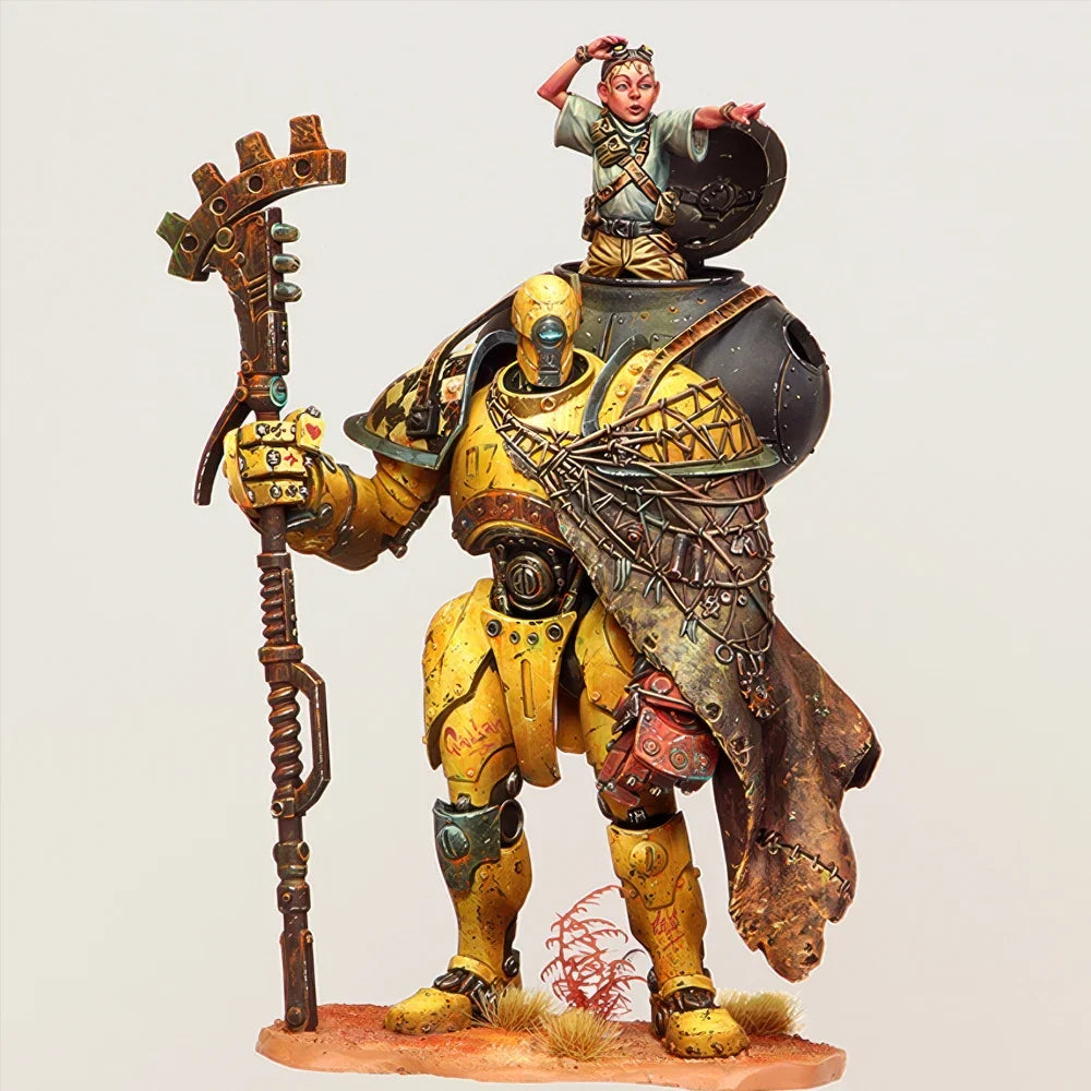 Resin Model figure, GK, 1/24 Guardian, Fantasy theme, Unassembled and unpainted kit