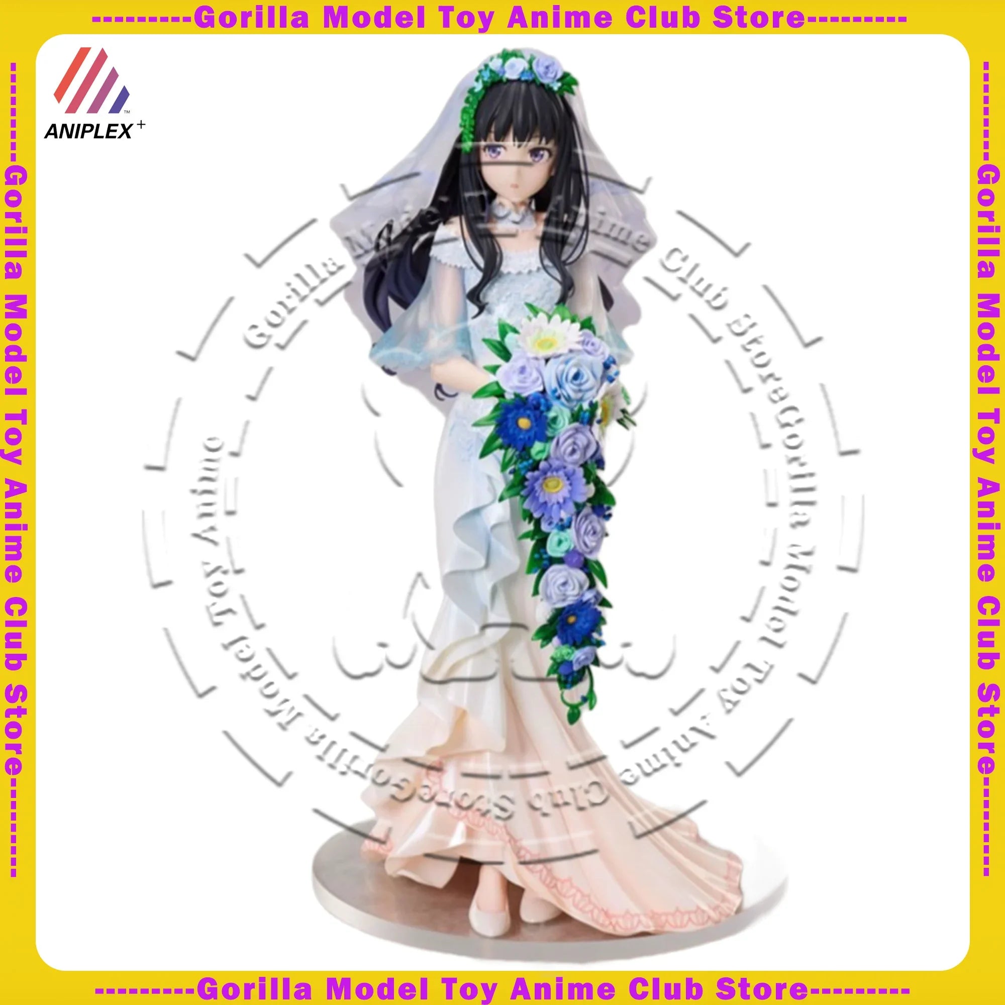 In Stock Original Genuine ANIPLEX+ Inoue Takina Lycoris Recoil 250mm Scale Figure Anime Statue PVC Collectible Gift Ornament