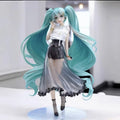 Hatsune Miku Casual Wear 27cm Standing Pose Anime Figure Model Statue Desktop Decoration Gift Collection