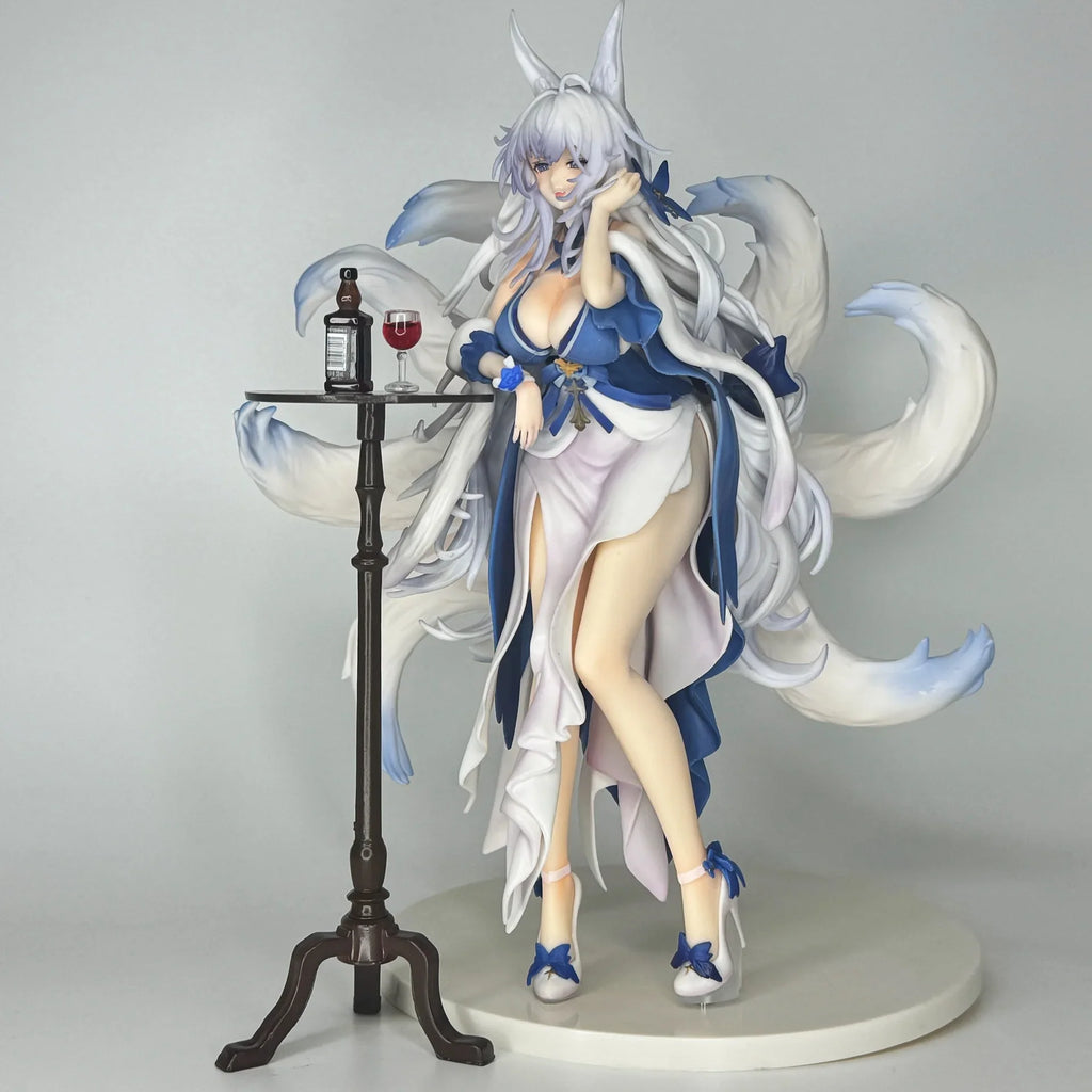 Blue Archive Shinano Haze Moon Tenth Night Dress Gk Handmade Anime Pretty Girl Peripheral Model Ornament