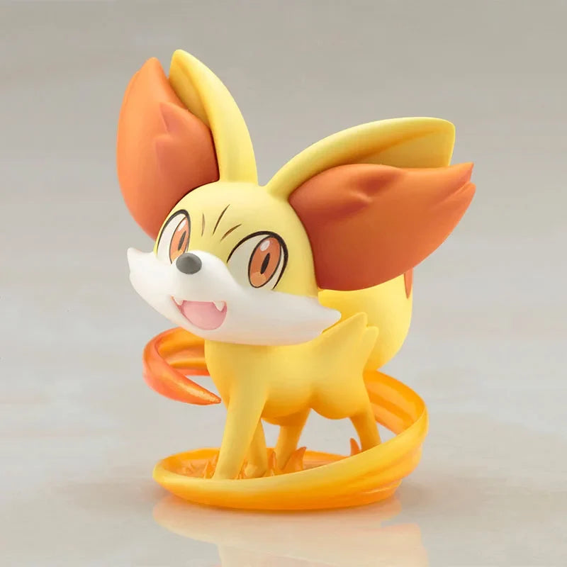 Original Kotobukiya ARTFX J Pokémon Serena Fennekin PVC 20CM Anime Figure Collectible Model Doll Statuette Ornament Gift Toys