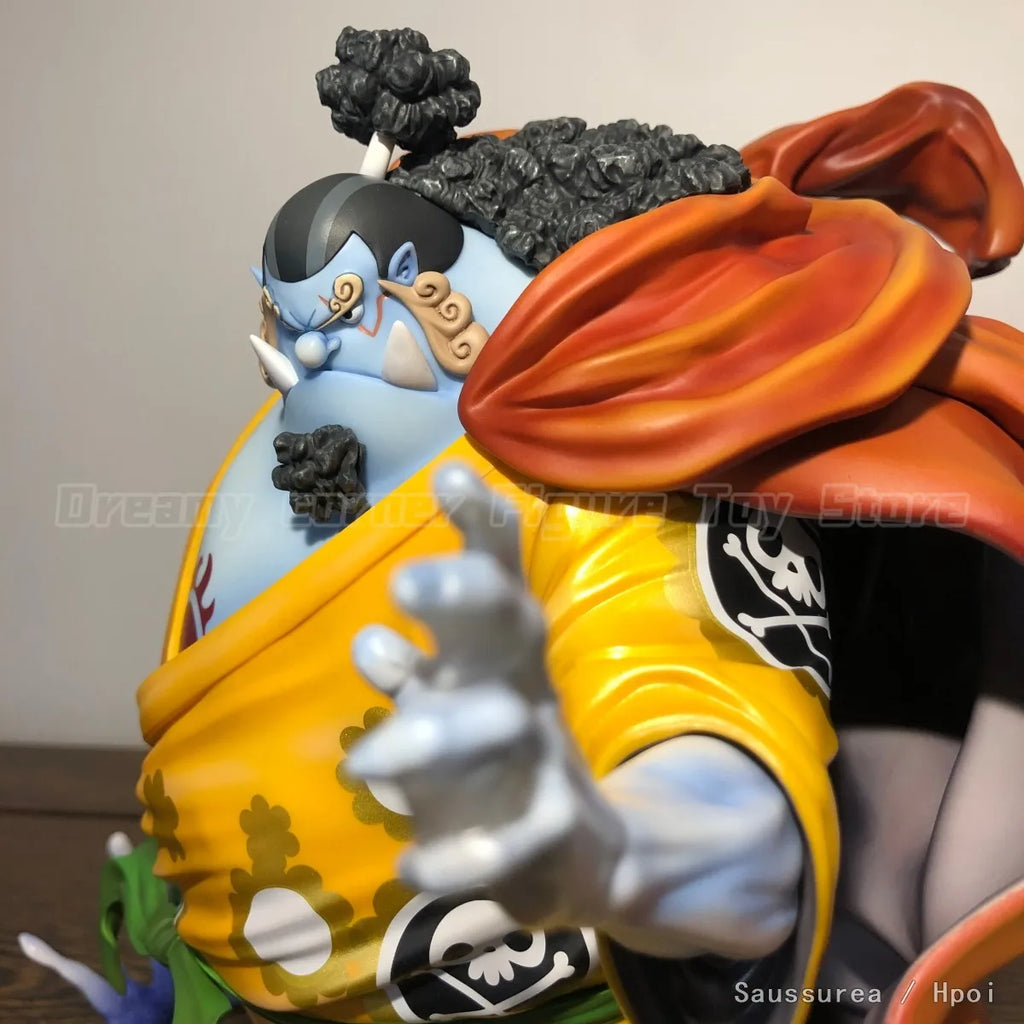【In Stock】Original MegaHouse POP ONE PIECE Jinbei SA-MAXIMUM 1/8 Scale Figure Ornaments
