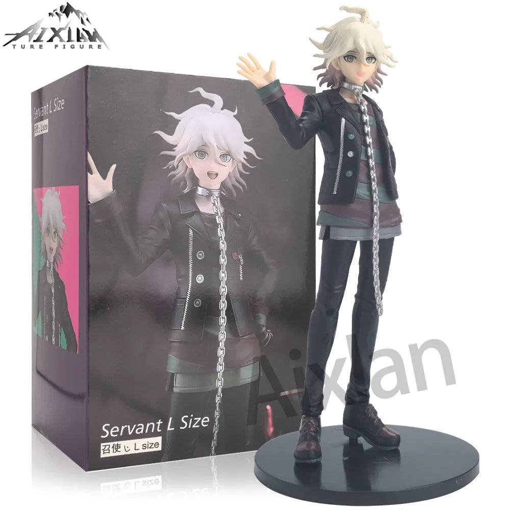 20cm Komaeda Nagito Anime Figure Danganronpa 1 2 Collectible Action Doll Miniature Toy Pop Up Parade