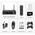 KINHANK Super Console X3 Pro Retro Video Game Console 60000 Games for PS1/PSP/SS/N64/DC/Arcade  Android 9