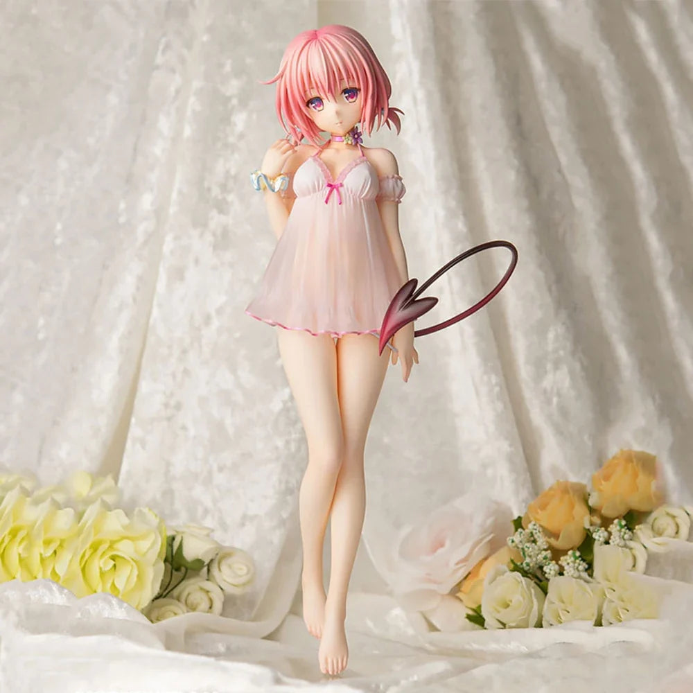 Anime Figure Lala Satalin Deviluke swimsuit action figures Momo Belia Deviluke figurine Yuuki Mikan statues PVC dolls gifts 24cm