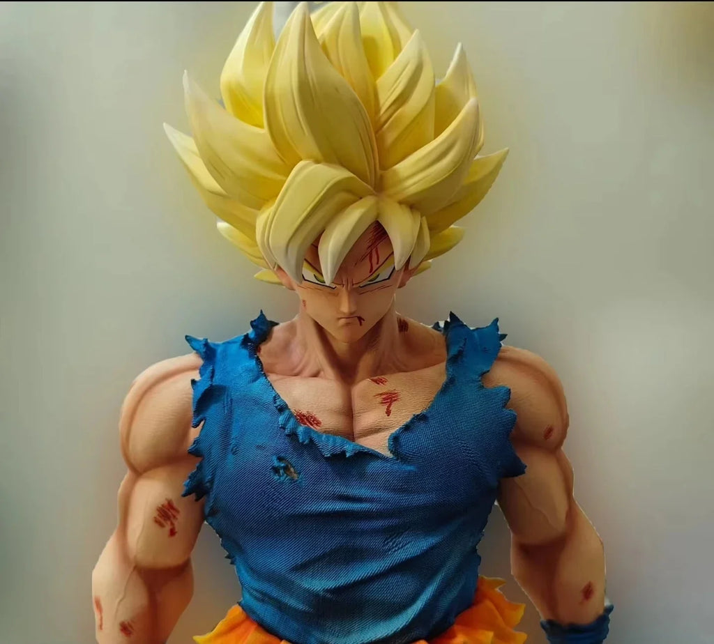 Hot 30cm Dragon Ball Figure Son Goku Figurine Super Saiyan Goku Anime Statue Collection Dragon Ball Model Toy Kid Halloween Gift
