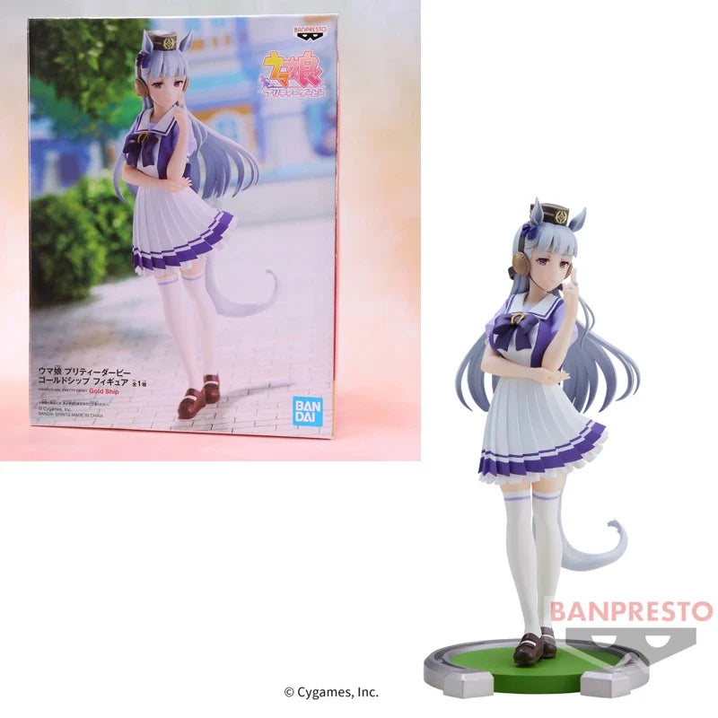 Fast Shipping Bandai Anime Pretty Derby BANPRESTO Special Week Rice Shower Silence Suzuka Tokai Teio Original Model Toys Figure