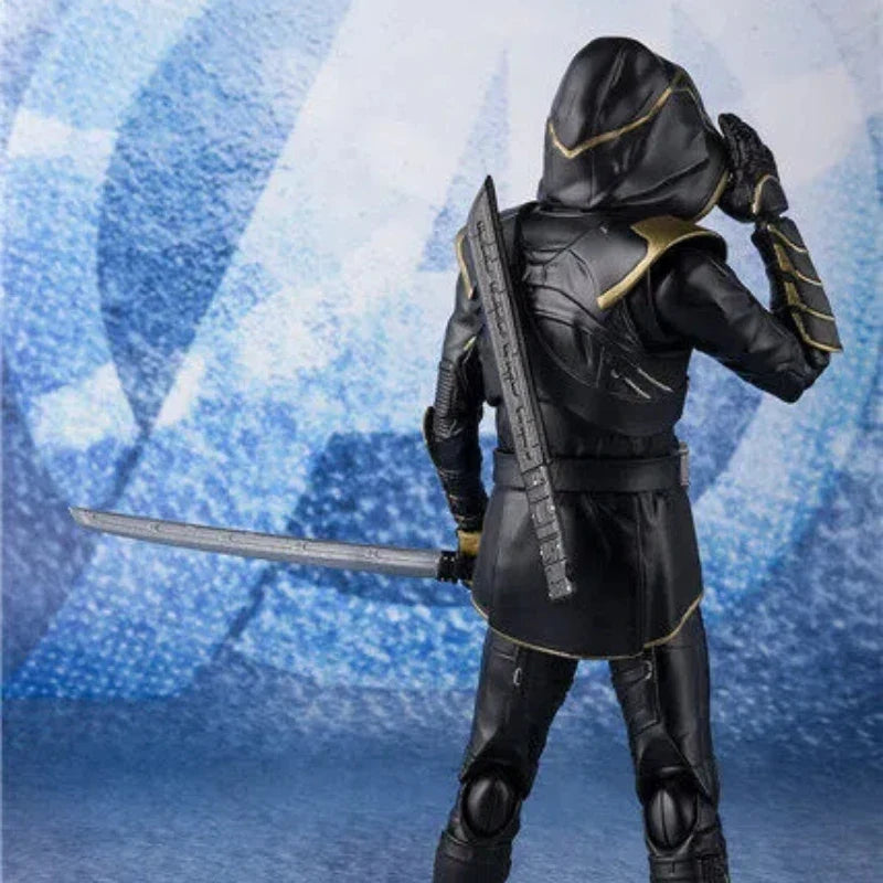 Action Figure Square Enix Avengers Endgame Shf Hawkeye - Collectible Decorative Doll With High Movability For Fans Of Toy Models