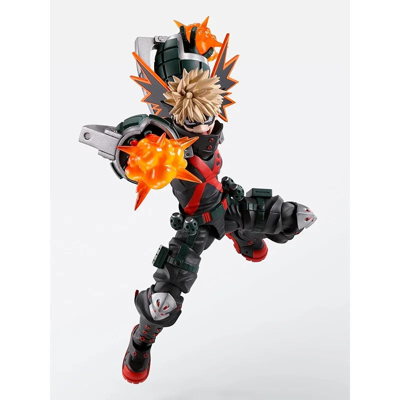 In Stock Bandai S.H.Figuarts My Hero Academia Bakugo Katsuki Figure Anime Action Model Collectible Toys Gift