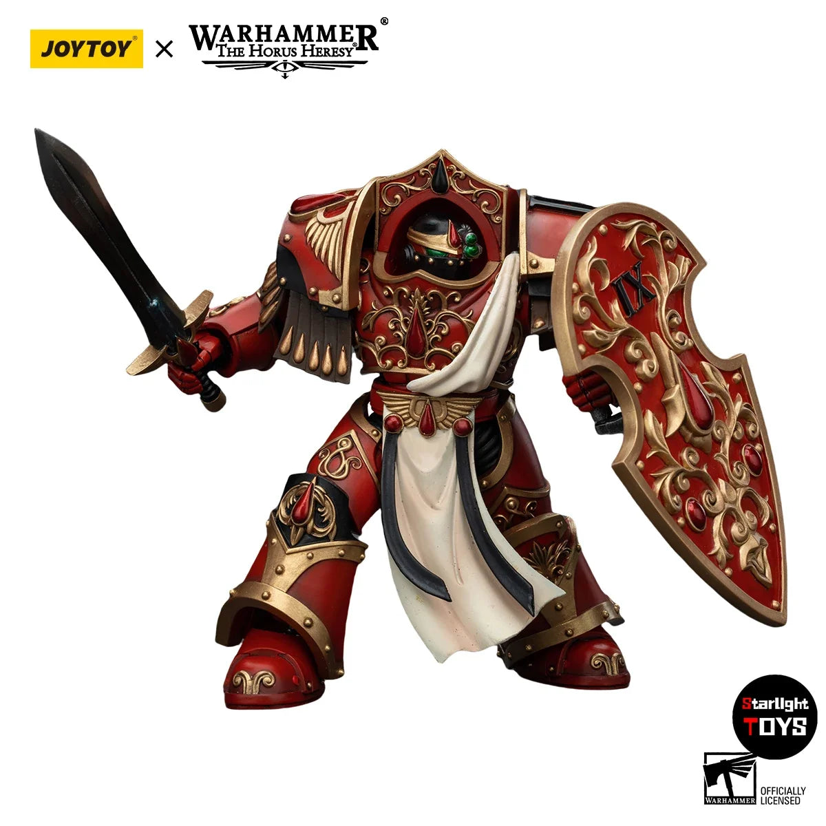 JOYTOY Warhammer 40K Blood Angels Crimson Paladins Squad Model Toy Gift 1/18 Action Figure