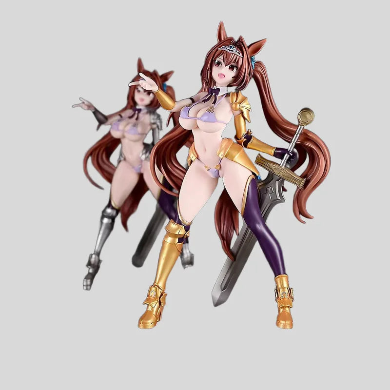 Uma Musume Pretty Derby Daiwa Scarlet Action Figure 25cm Pvc Anime Pretty Girl Statue Desktop Decoration For Anime Collectors