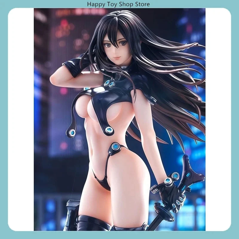 25cm Gantz Reika Shimohira Holding Knife Standing Pose Anime Figure Model Statue