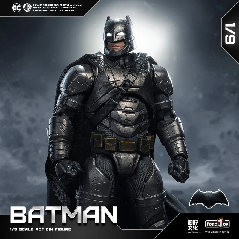 New Fondjoy Armored Batman Figure DC Justice League Figures Detective Comics 1/9 BATMAN PVC Model Joint Movable Kid Toy Gift