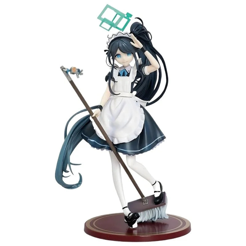 25cm  Cute Alice Tendo Maid Figure Blue Archive Anime Girl in Maid Dress Detailed Collectible Model for Fans Display