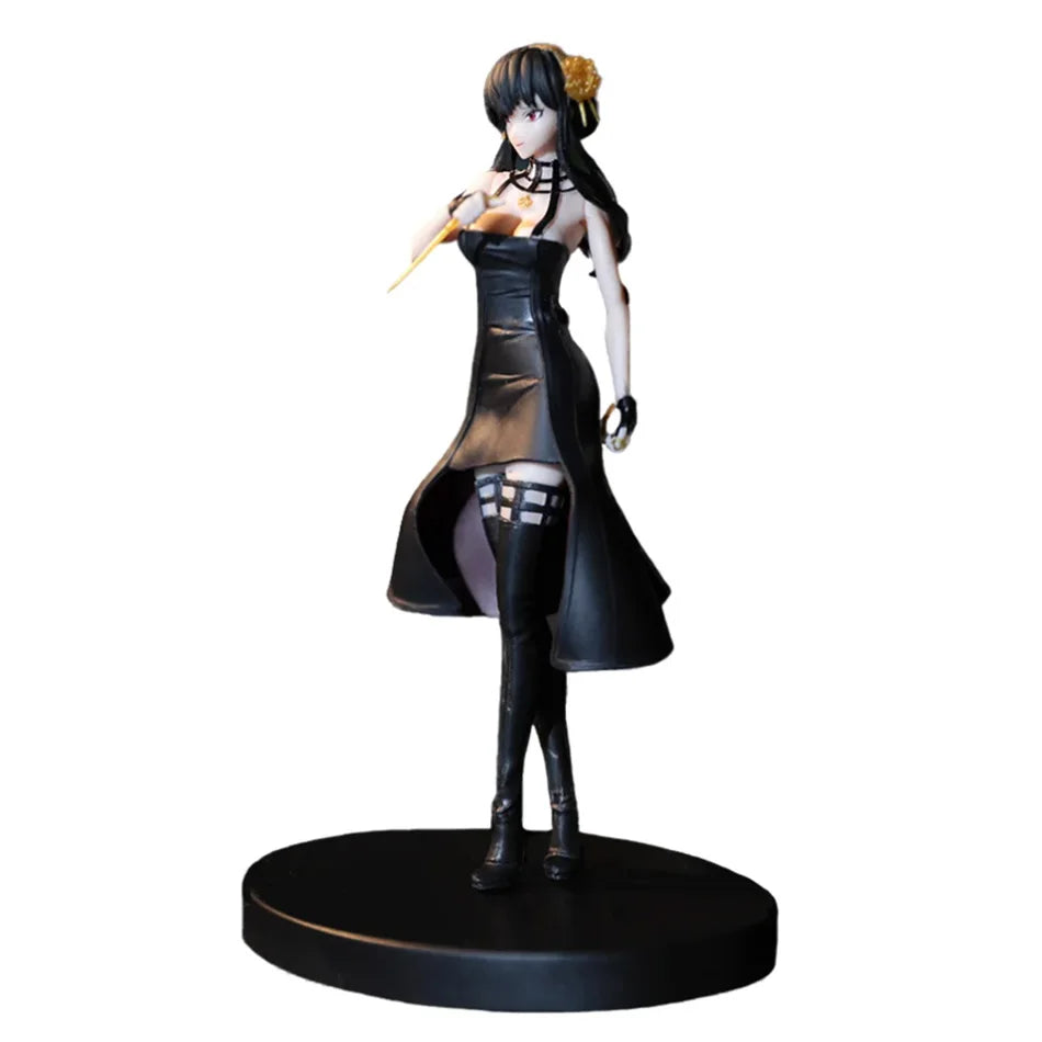 16CM SPY×FAMILY Anime Figure Kawai Anya Forger Yor Forger Action Figures Standing Figurine Collectible Model Doll Toys In Stock