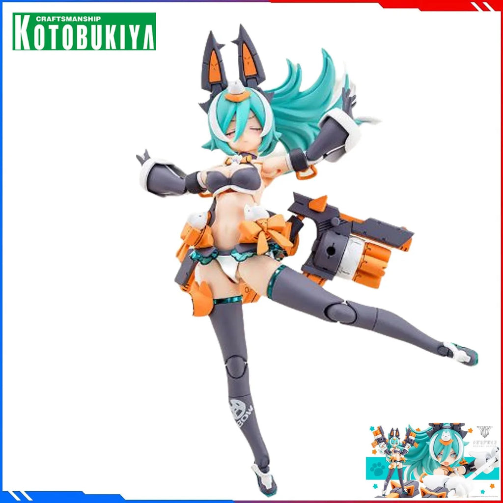 Kotobukiya Genuine Anime Model Kits MEGAMI DEVICE 30 PUNIMOFU LANG Toys Action Figure Assembly Model Gift for Boy Girl in Stock