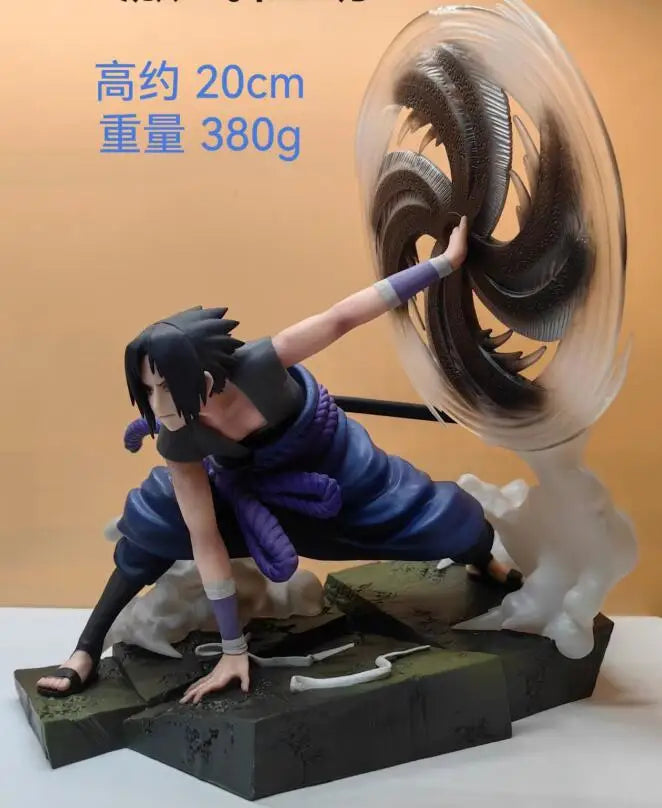 Anime Naruto Uchiha Sasuke Action Figure Toys 20cm