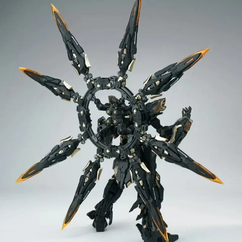 ALL INCLUSIVE FULLSION 1/100 Black Apocalypse Assembly Model Kit Alloy Skeleton Mecha Collectible Action Figures Ornament Gift