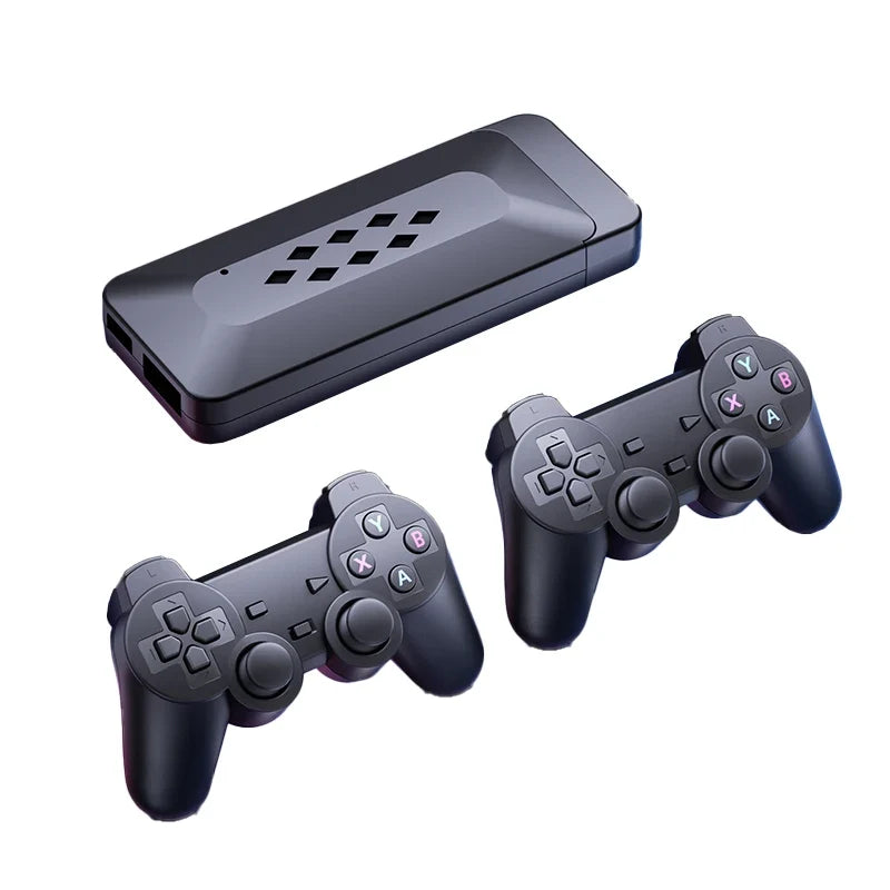 M33 4K HD TV Game Player Joystick Video Game Console With Two Wireless Controllers