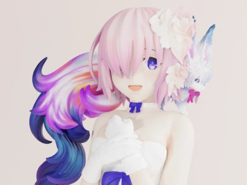 Resin Figure Kit Mash Kyrielight Fate 1/7 Unpainted Garage Resin Kit Model G