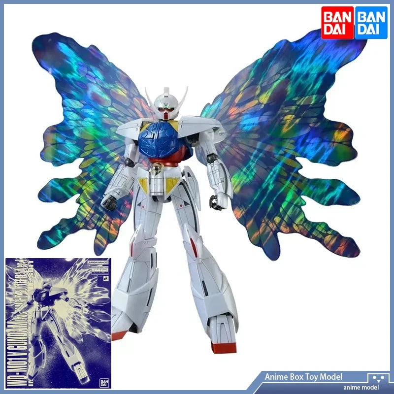 Gundam BANDAI PB MG 1/100 Anime WD-M01 Turn A Moonlight Butterfly Perlenfarbene Montagemodell Action-Spielfiguren Geschenke
