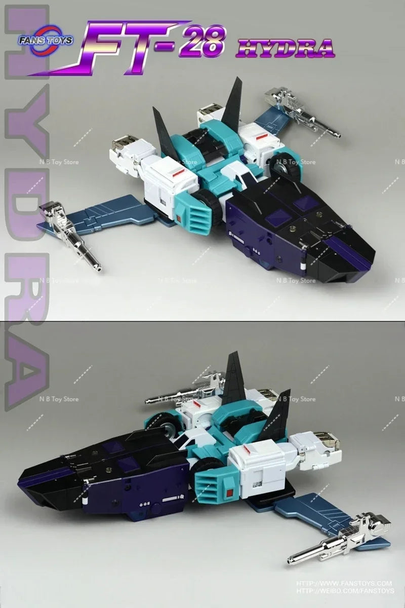 Transformation FansToys FT-28 FT28 Hydra SIXSHOT Alloy Parts  Action Figure Toys with Box