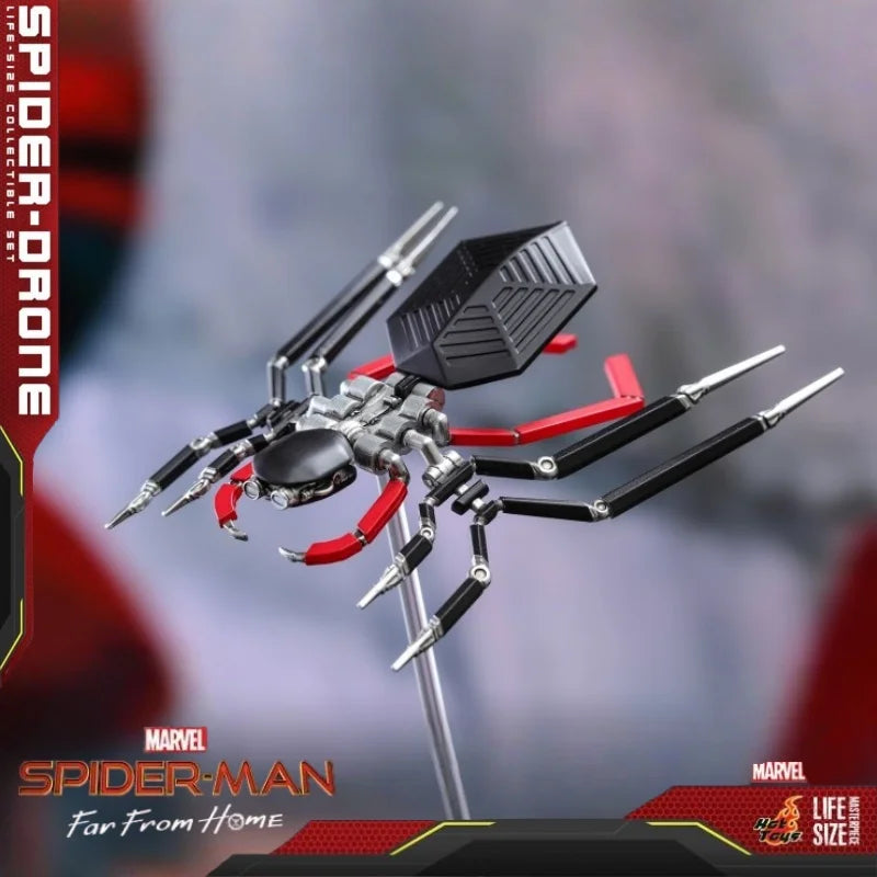 Hot Toys Spider Man Spider Machine LMS011 Original Non Flying Static Model Magnetic Function Collectible Figure Boy Toy Gift