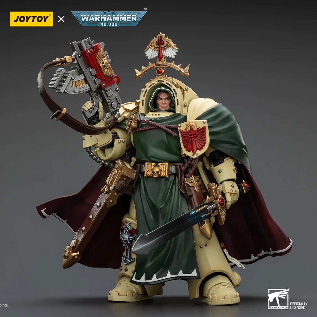 JOYTOY Warhammer 40K Action Figure 1/18 Dark Angels Belial Grand Master of The Deathwing Anime Figurine Collection Model Toys