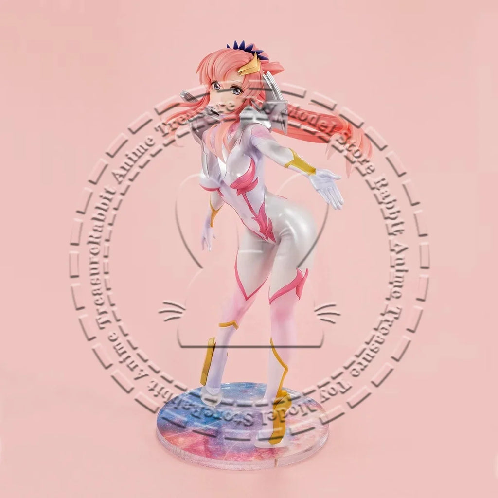 In Stock Original Genuine MegaHouse GGG Gundam SEED FREEDOM Lacus Clyne Pilot Suit Non-Scale PVC Figure Collectible Display