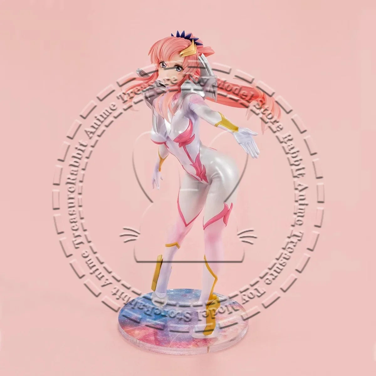 In Stock Original Genuine MegaHouse GGG Gundam SEED FREEDOM Lacus Clyne Pilot Suit Non-Scale PVC Figure Collectible Display