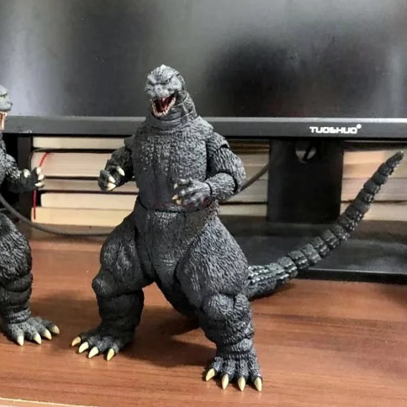 In Stock Original Bandai S.h.monsterarts Shm Godzilla 1991 Shinjuku Decisive Battle 16cm Collectible Figure Toys Gifts