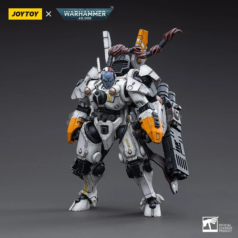 JOYTOY 1/18 Action Figure Warhammer 40K T'au Empire Commander Shadowsun Model Toy Gifts