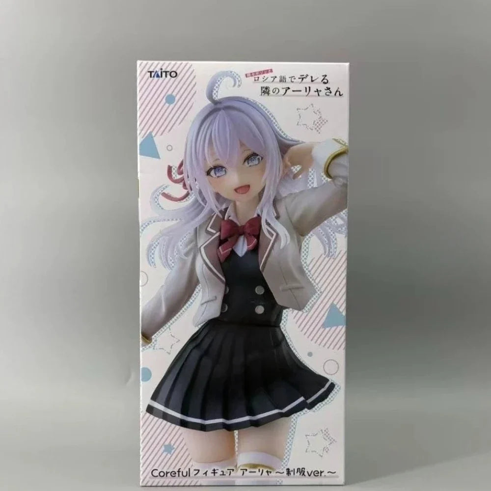 In Stock Taito Original Genuine Coreful Figure Anime Girl Alisa Mikhailovna Kujou Uniform Ver 18cm Collections Model Toy Figures