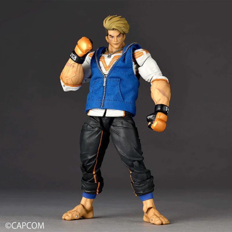 In Stock Kaiyodo Revoltech Yamaguchi-style Street Fighter 6 Luke Movable Figure Collectible Gift