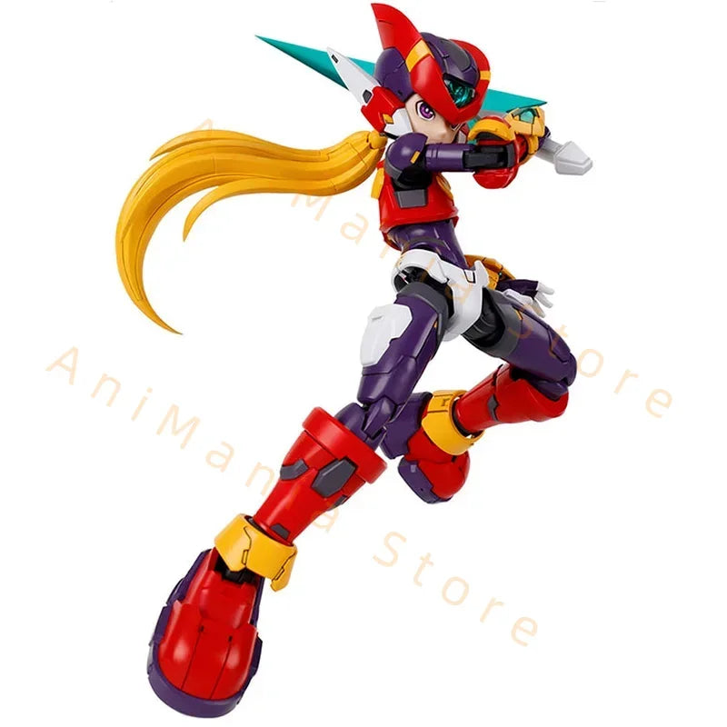 Genuine Rock Man Action Figure Eastern Model Rockman Zero MegaMan Collection Movable Model Anime Action Figure Toys for Children