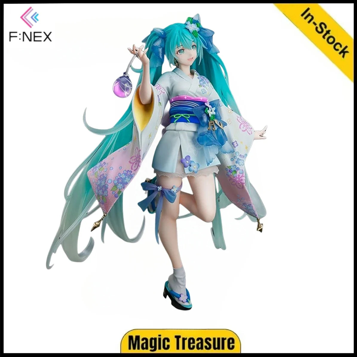 【In Stock】Original F:NEX POPPRO Piapro Hatsune Miku Summer 1/7 Scale Figures Anime Gifts