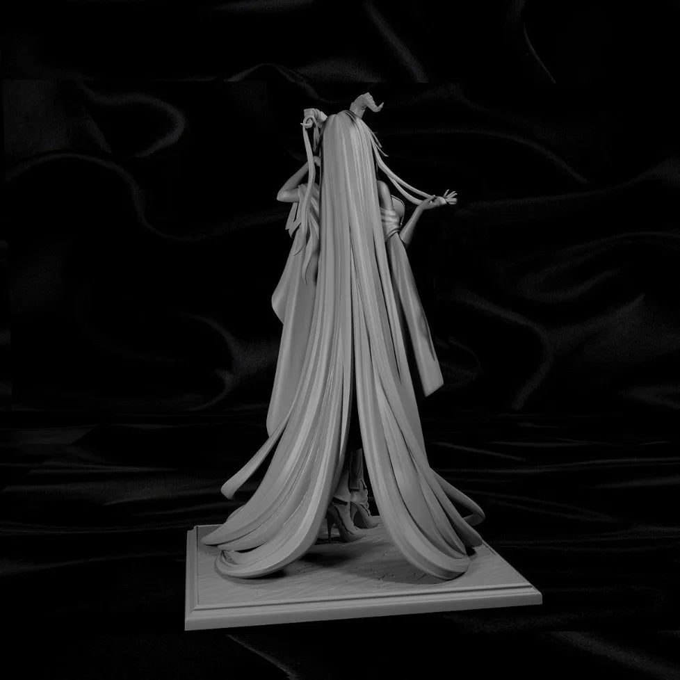 80mm Egil High-precision 3d Printed White Mold DIY Coloring Figurines Unassembled and Uncolored Miniatures