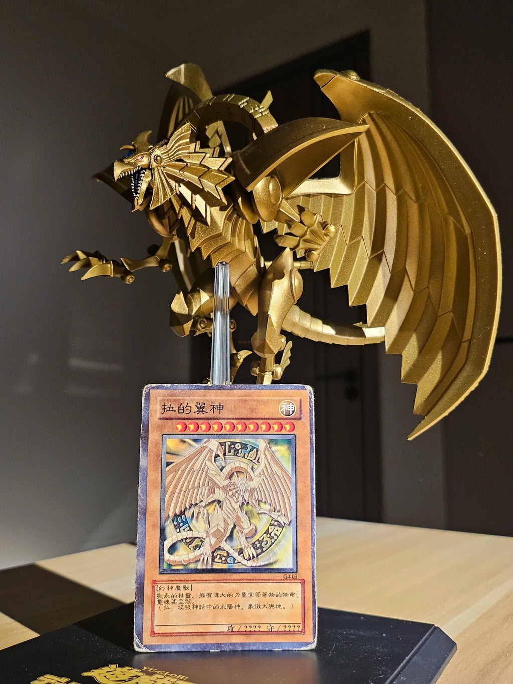 Yu-Gi-Oh! Action Figures Monsters Legion Slifer The Sky Dragon Blue-Eyes Ultimate Dragon Anime Model Ornaments Collection Toys