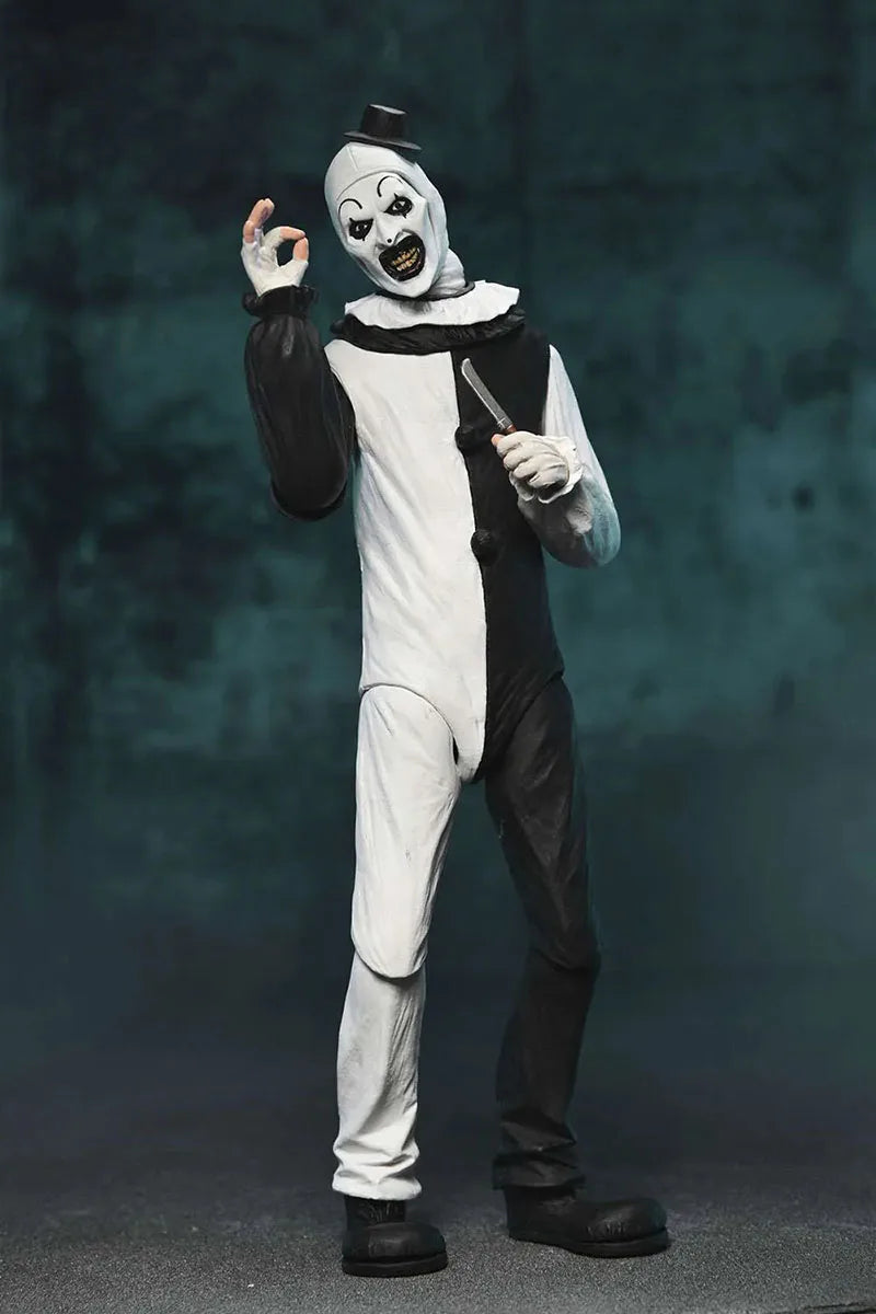 NECA 45251 Art The Clown Figure Damien Leone's Terrifier Figurine Anime Action Figuras Collectible Model Doll Ornament Original