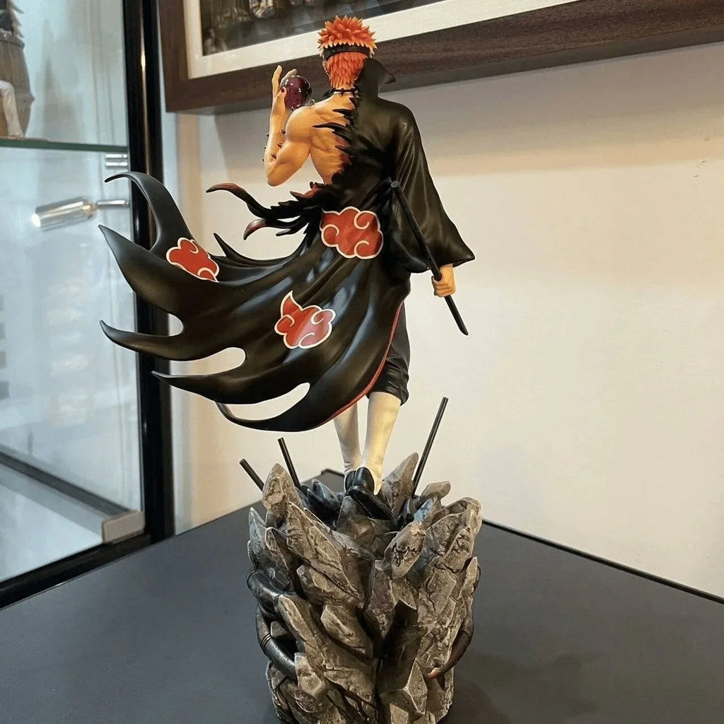 23cm/9in Classic Naruto Anime Figures Pain Figure Model PVC Statue Collection Decoration Desktop Ornament Birthday Toys Gifts