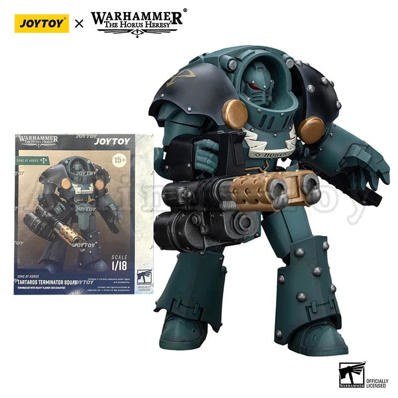 JOYTOY 1/18 Action Figure The Horus Heresy Sons of Horus Tartaros Terminator Squad Legion Praetor Anime Model Toy