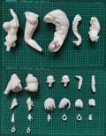 Resin Figure Kit Mash Kyrielight Octopus tentacle 1/5 WF2023s Unpainted Garage Resin Kit Model GK
