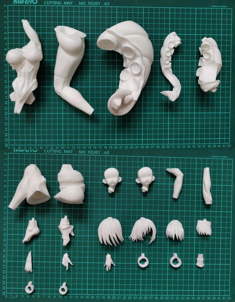 Resin Figure Kit Mash Kyrielight Octopus tentacle 1/5 WF2023s Unpainted Garage Resin Kit Model GK